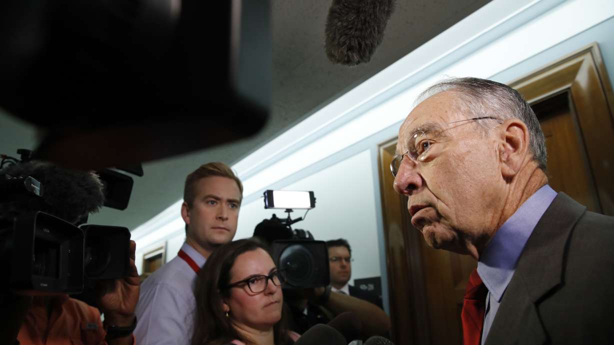 The Latest: ABA urges Senate to slow down on Kavanaugh votes