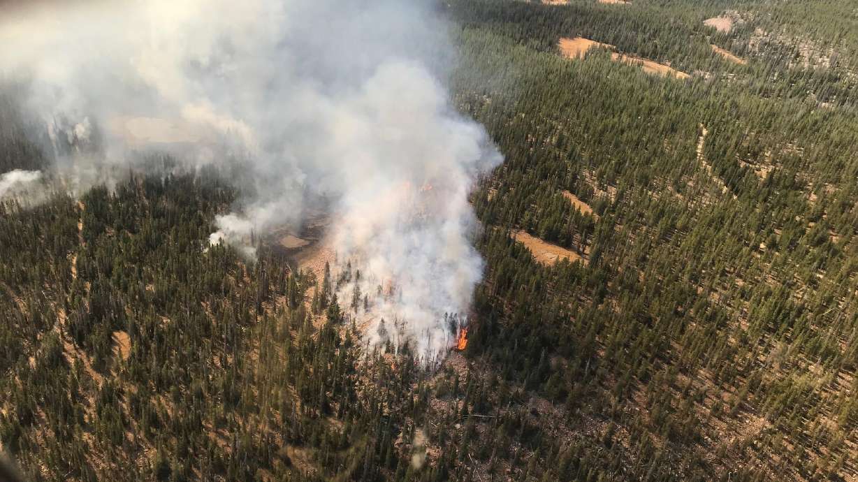 Fire updates: Fire burning east of Kamas grows 600 acres in a day; Pole Creek Fire now 65 percent contained