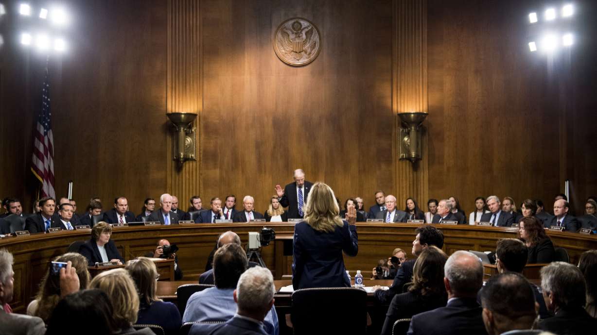 The Moment: Ford describes memory of Kavanaugh laughing