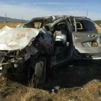 Woman dies, 7 hospitalized after minivan rolls near Cedar City