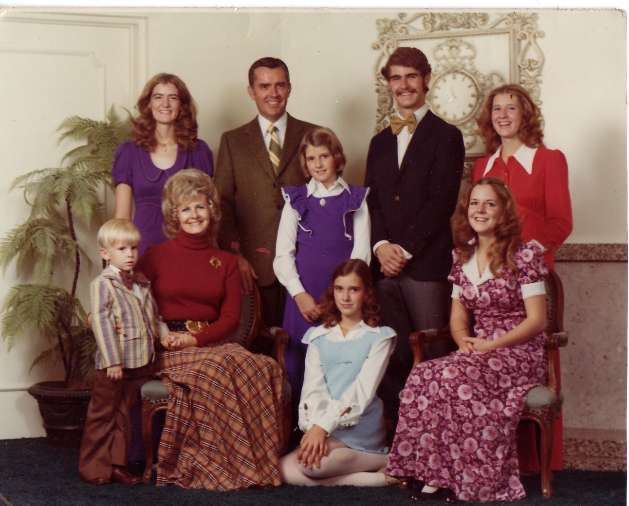 A family photo of the Ballard family. Sister Barbara Bowen Ballard, wife of President M. Russell Ballard, acting president of the Quorum of the Twelve Apostles, passed away October 1, 2018. (Photo: Intellectual Reserve)