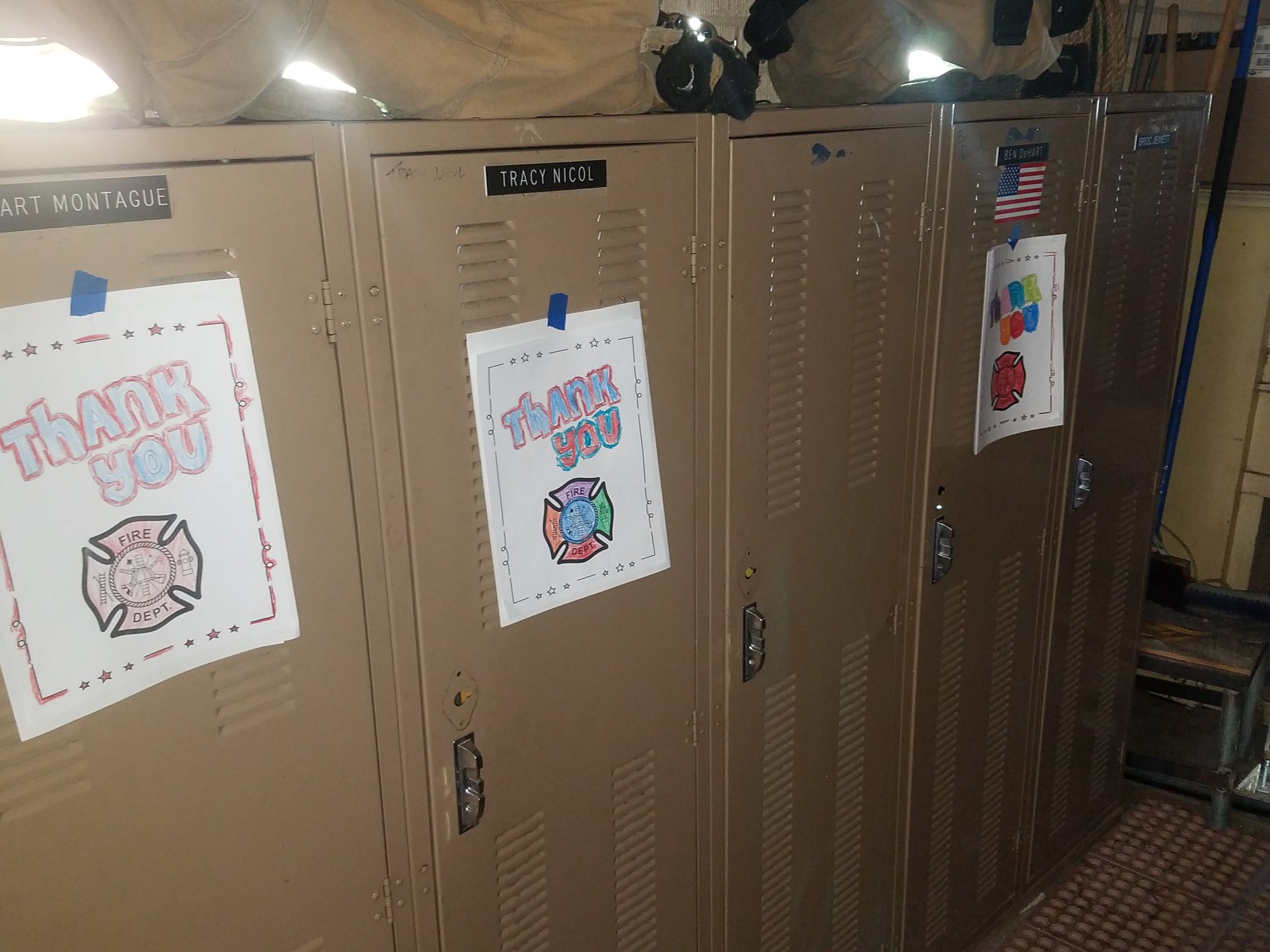 Make Your Week: Firefighters receive thank-you notes for hard work battling wildfires