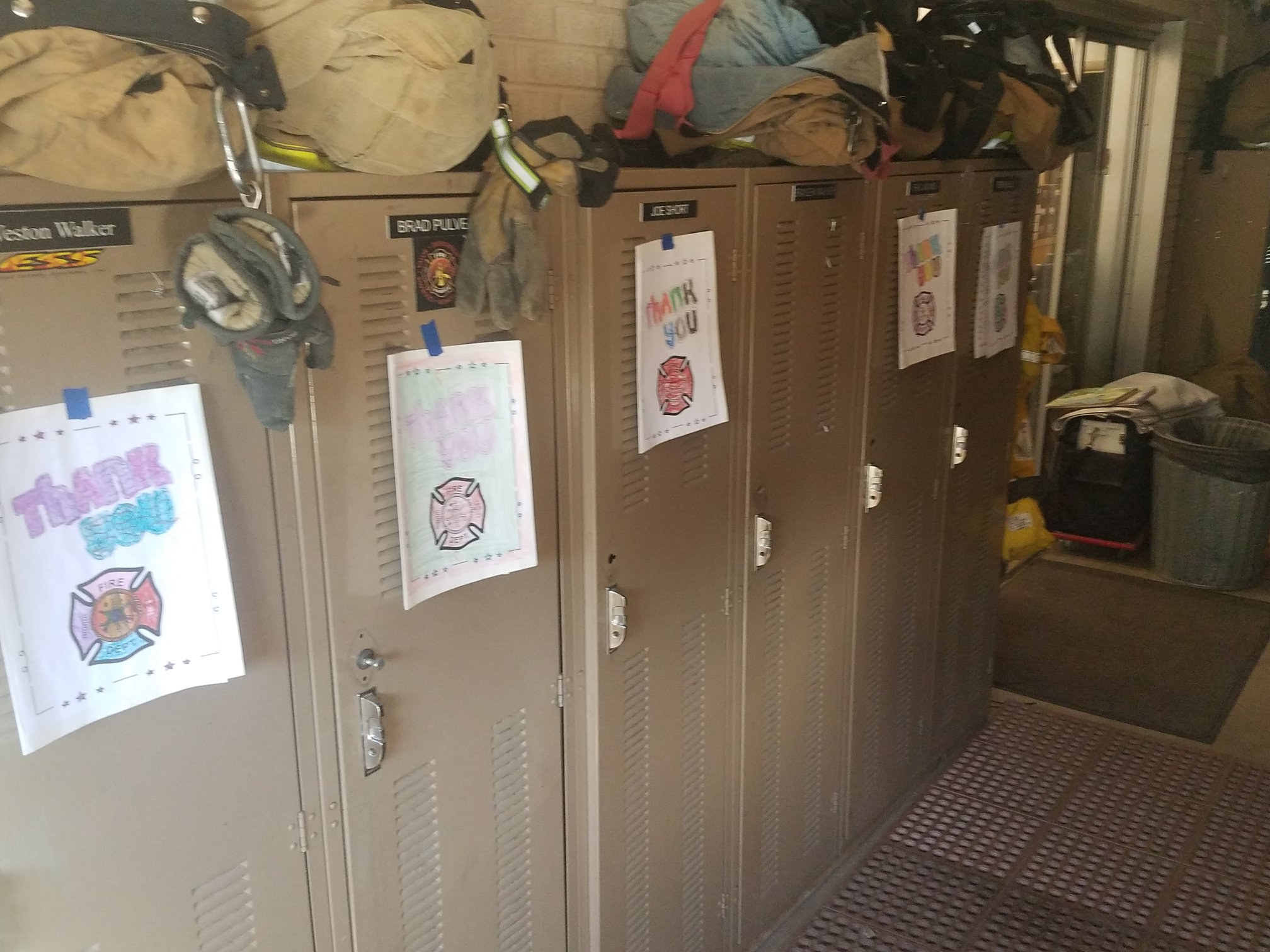 Make Your Week: Firefighters receive thank-you notes for hard work battling wildfires