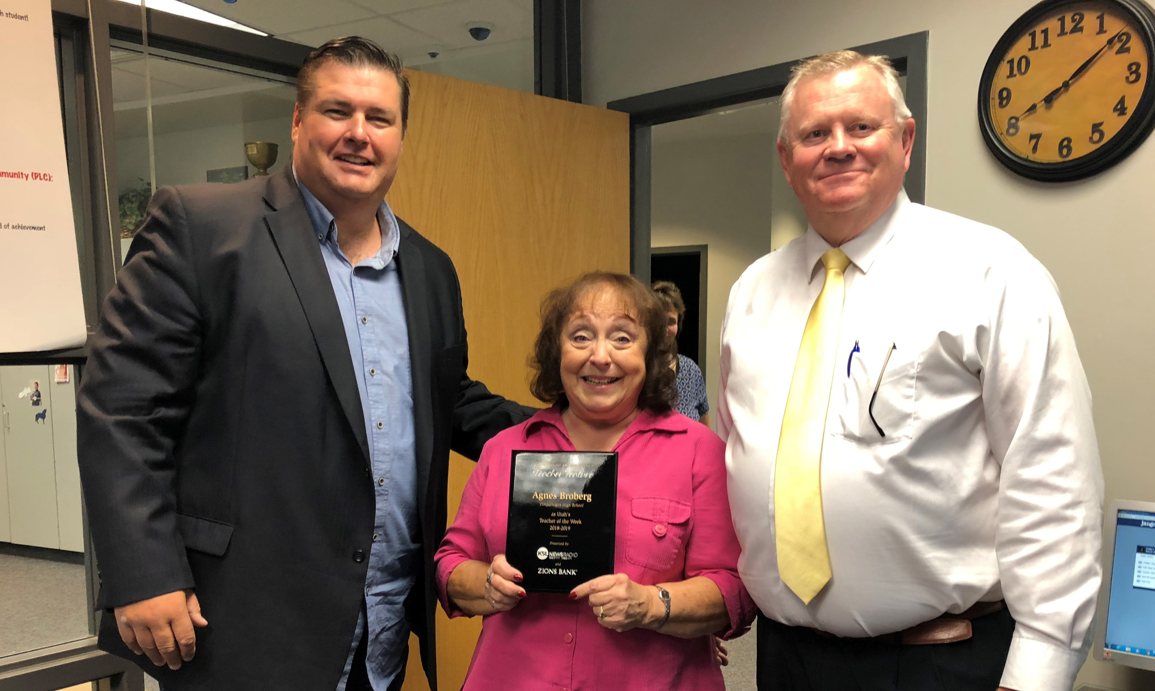 Agnes Broberg of Timpanogos Elementary