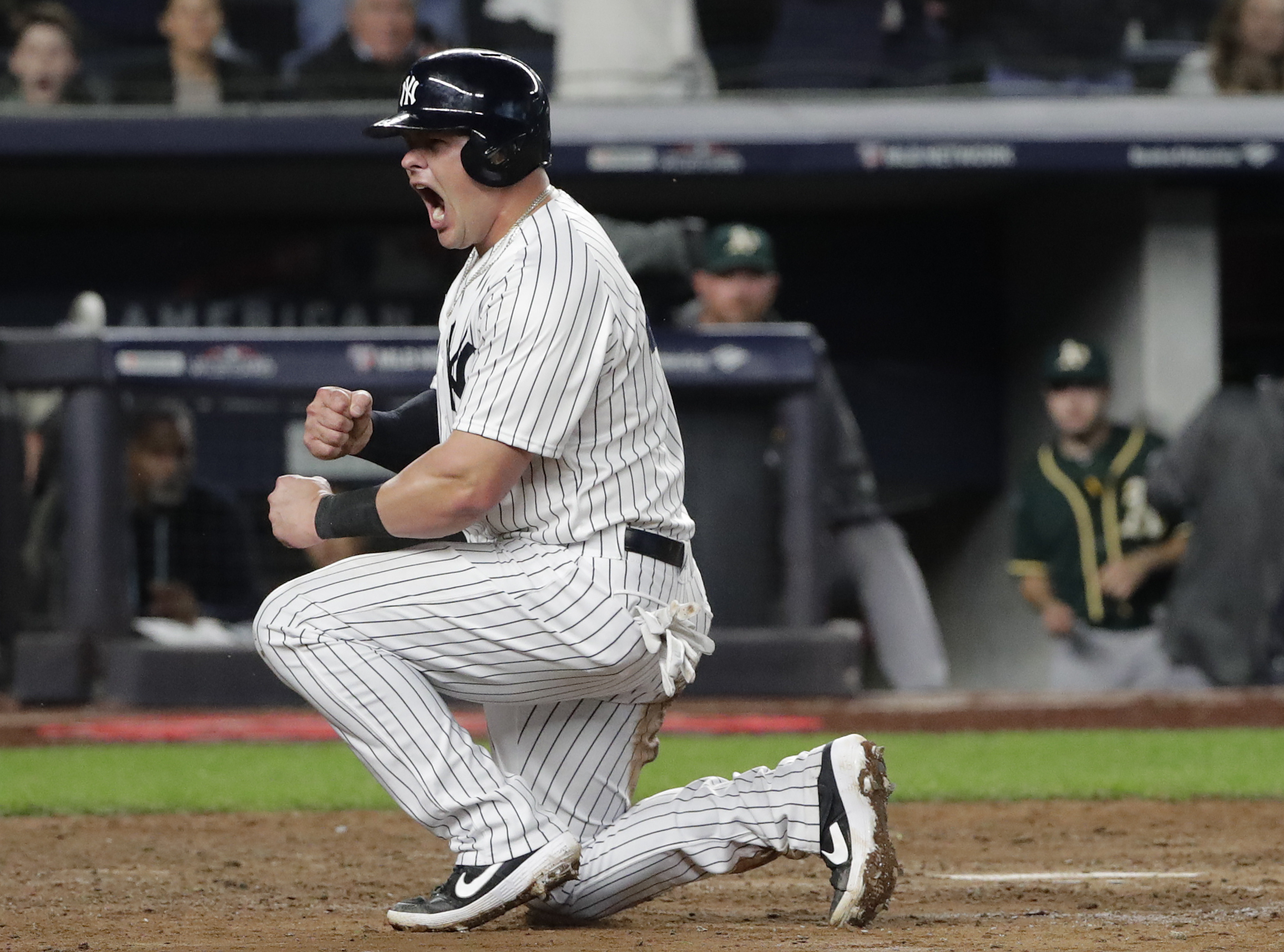 Bring on Boston: Yanks rout A's 7-2 in wild-card game