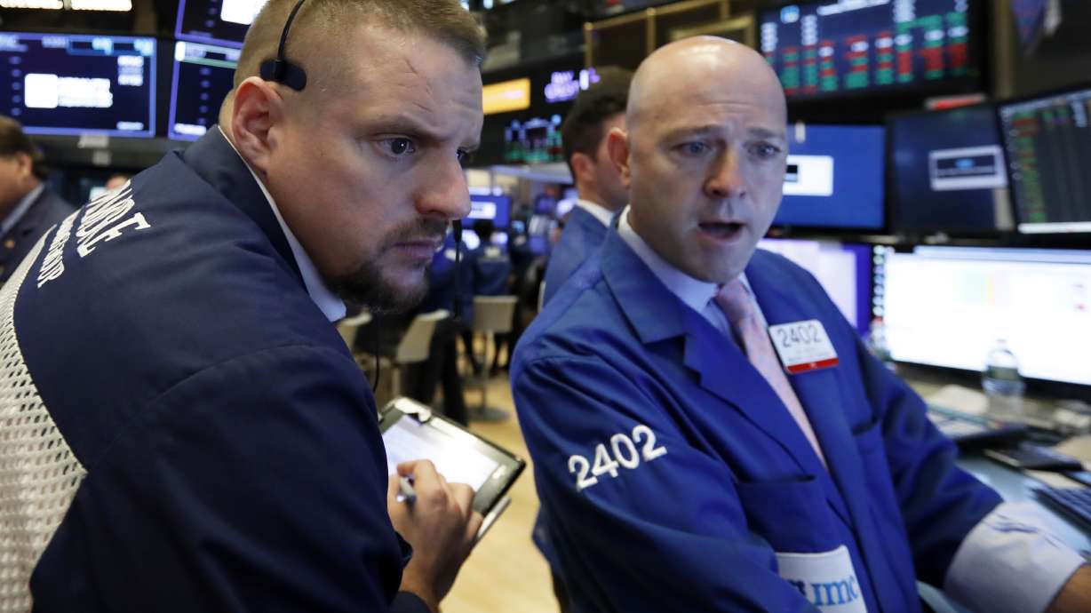 Markets Right Now: Rising interest rates push stocks lower