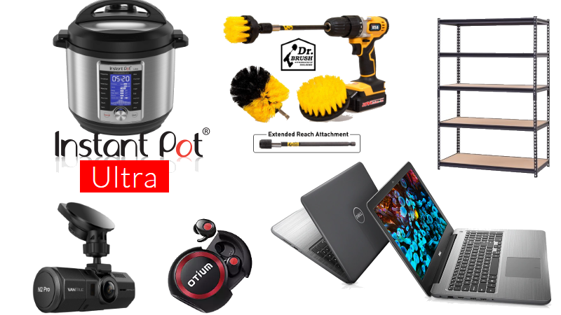 Columbus Day weekend deals: $100 Instant Pot Ultra Pressure Cooker, $10 drill brush and the best weekend laptop deal