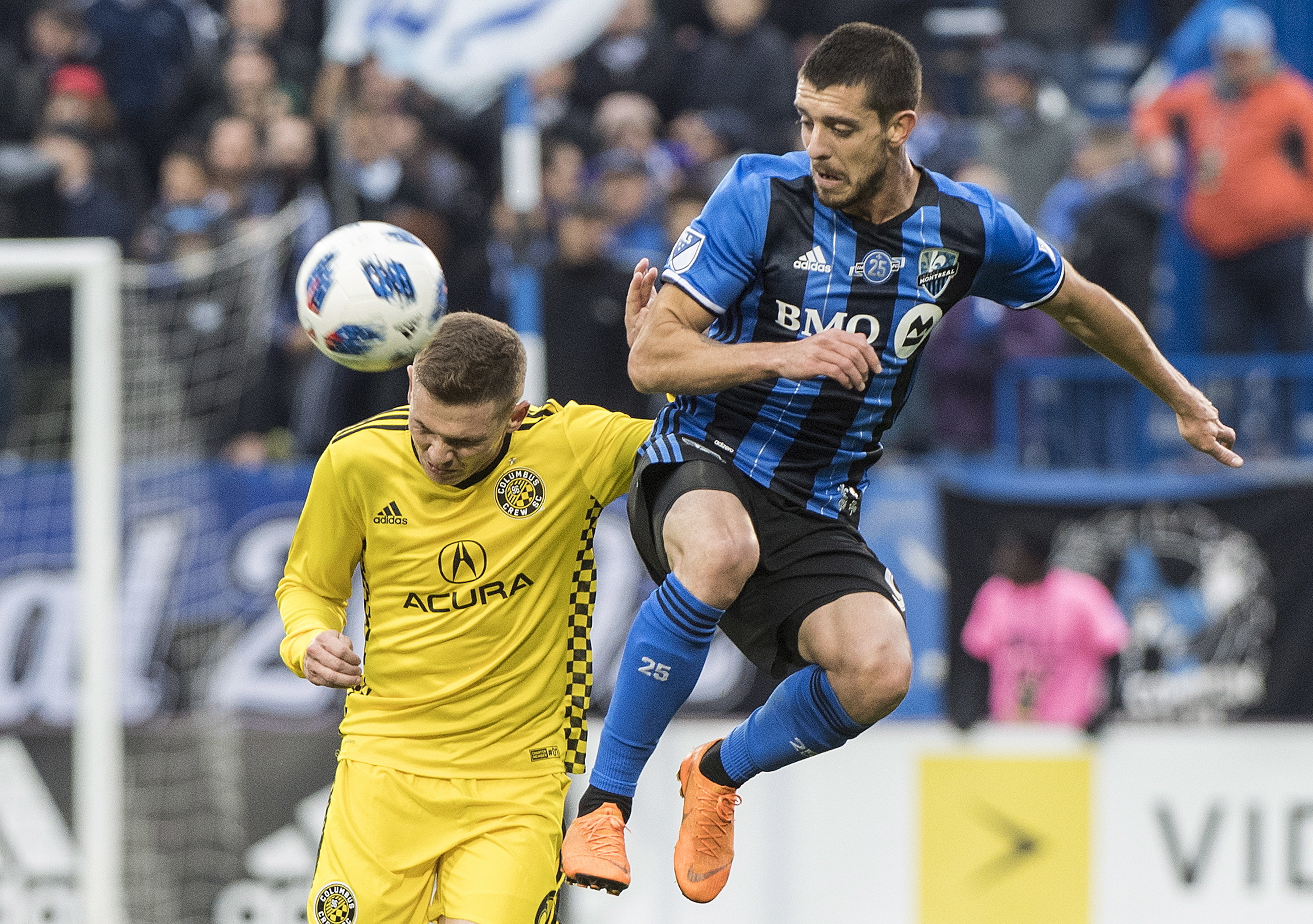 Taider has goal, 2 assists in Impact's 3-0 win over Crew