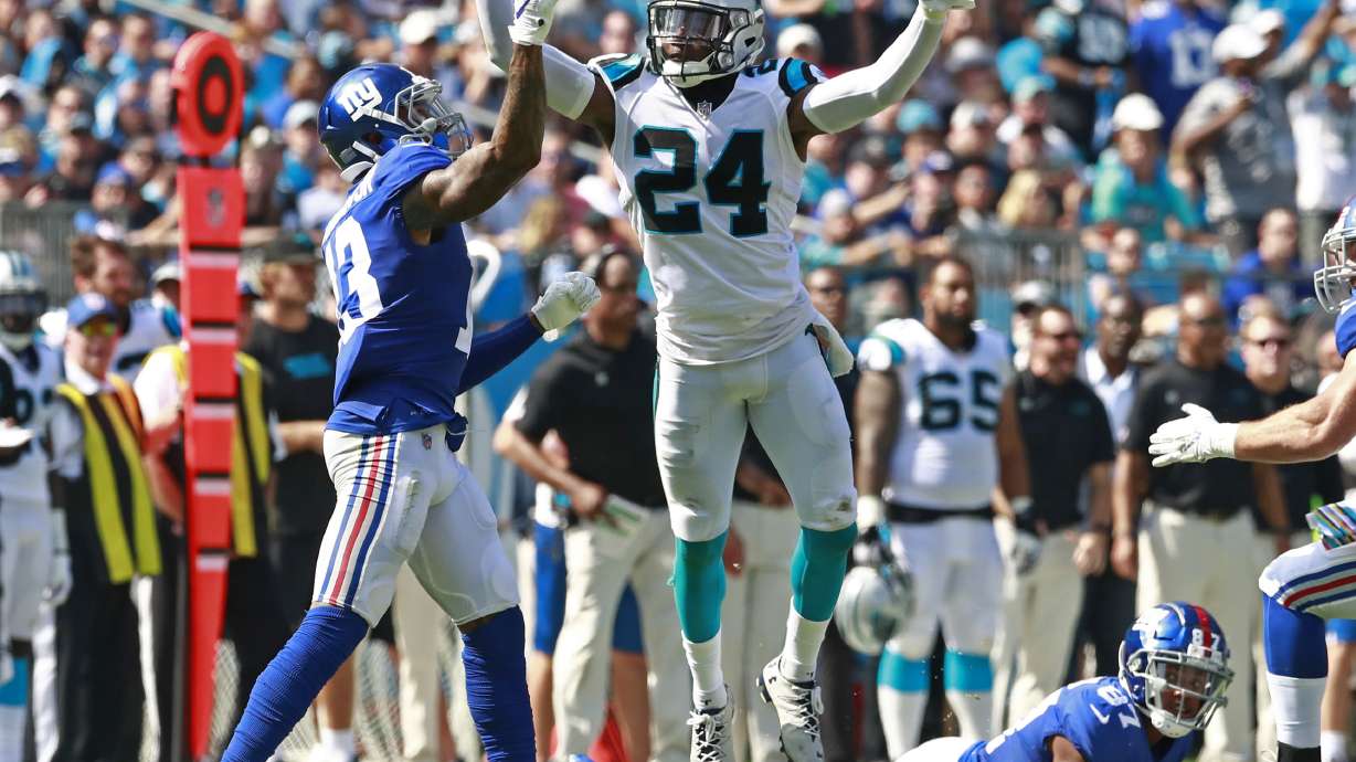 Gano's 63-yard field goal lifts Panthers over Giants 33-31