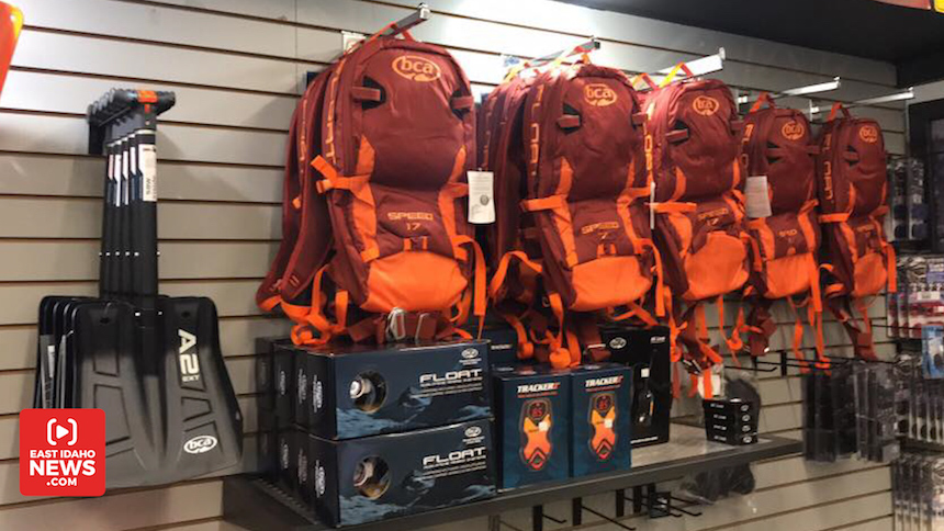 Five avalanche bags, like those pictured above, will be available free of charge for those wishing to use them in Island Park. (Photo: Courtesy photo via EastIdahoNews.com)