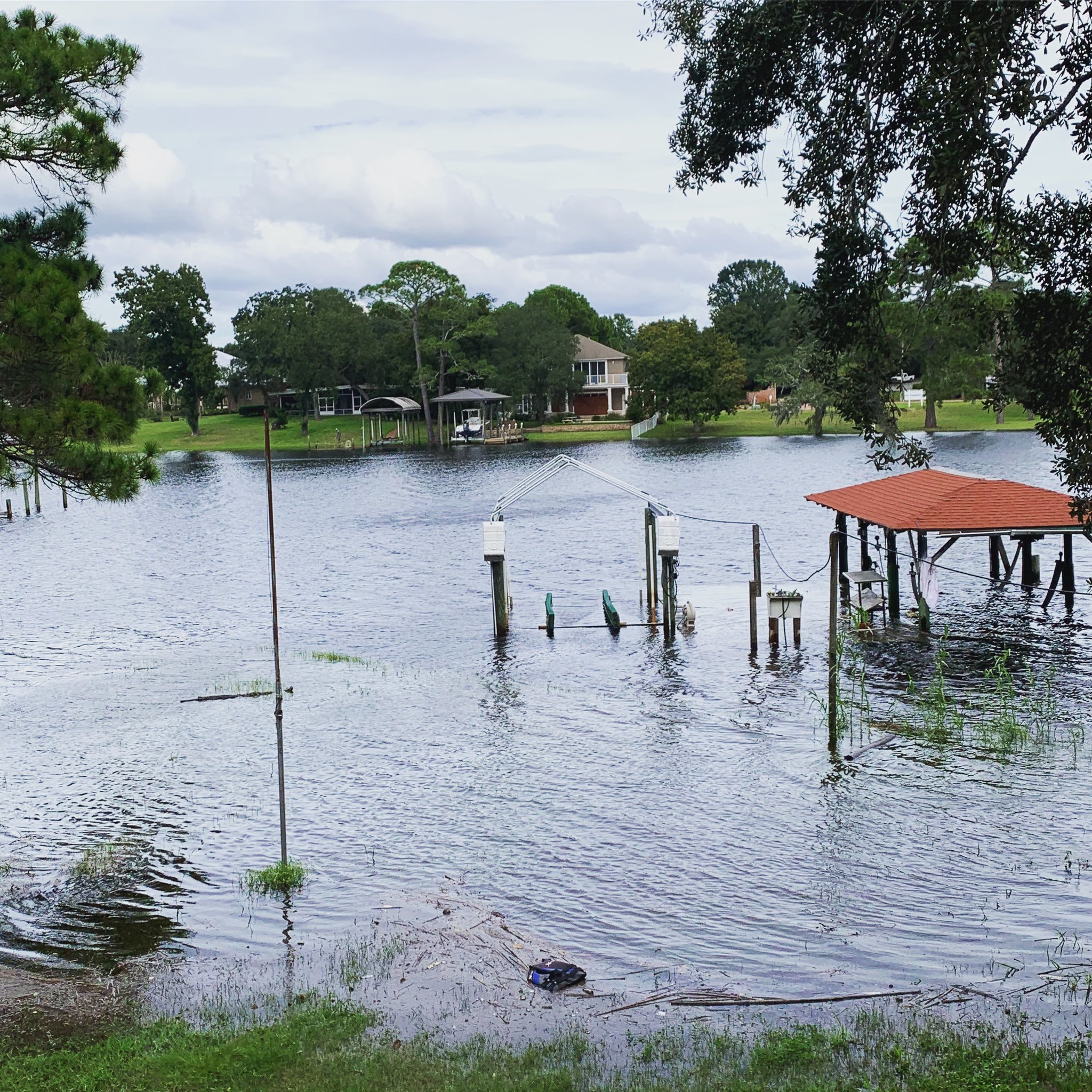 The Latest: Michael still a hurricane hours after landfall