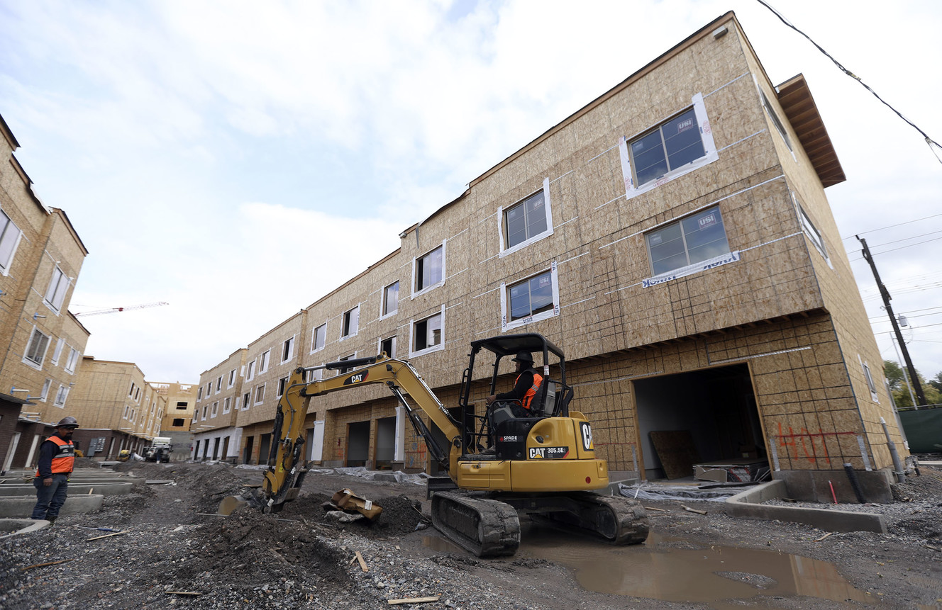 There's an apartment building boom going on in Salt Lake City