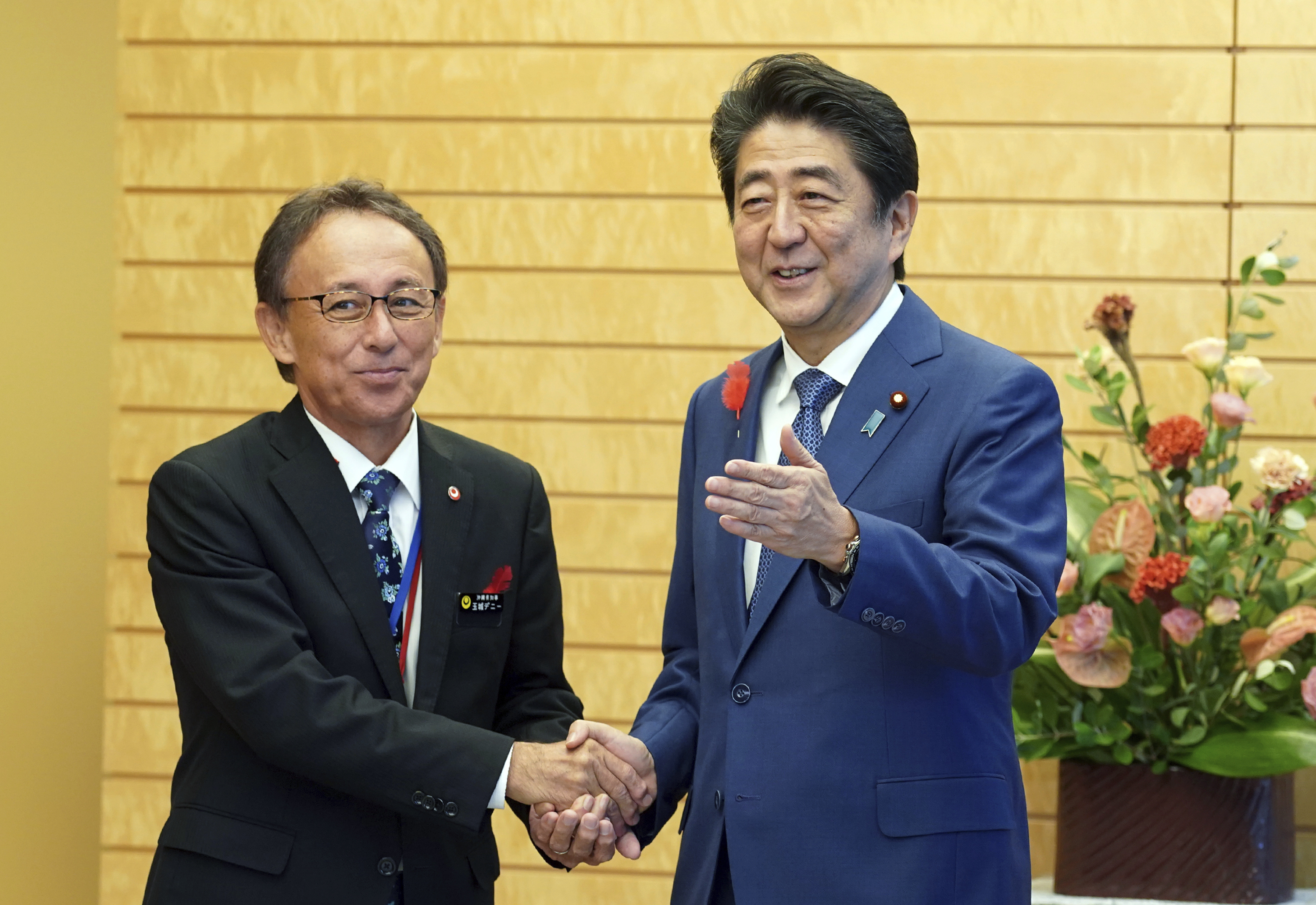 New Okinawa chief wants US to rethink Marine base relocation