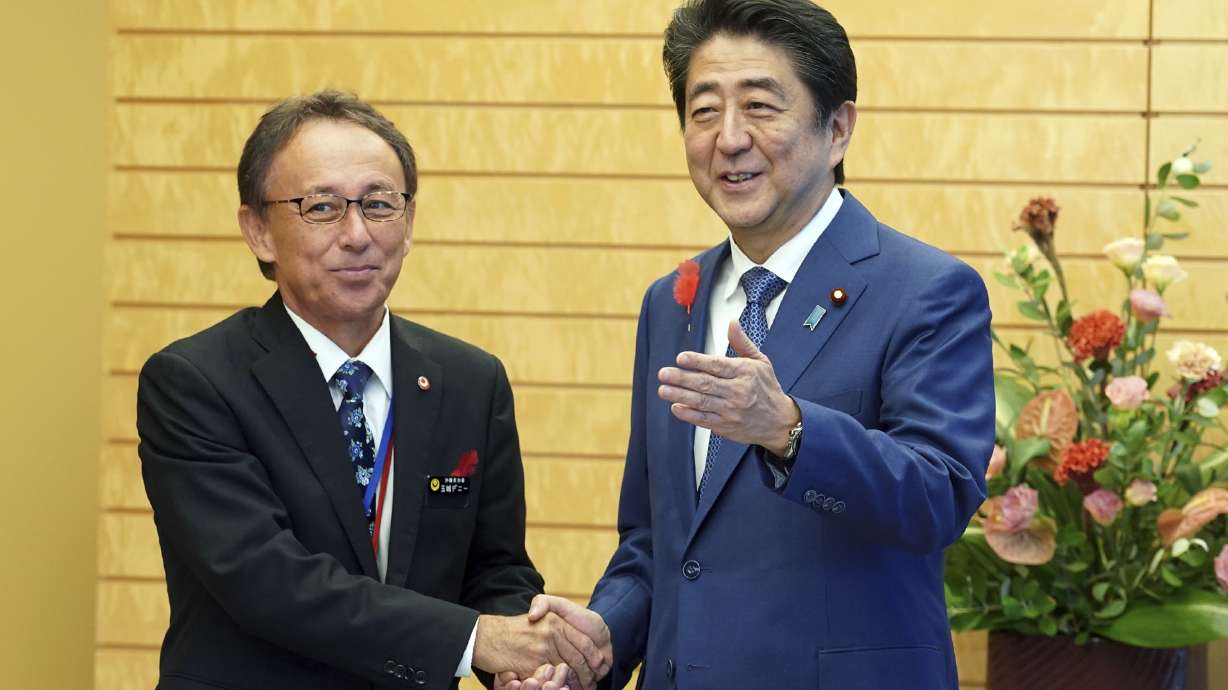 New Okinawa chief wants US to rethink Marine base relocation