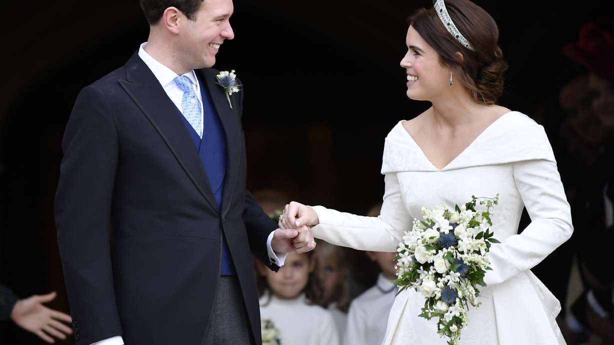 UK fans flocked to TV to watch Princess Eugenie's wedding