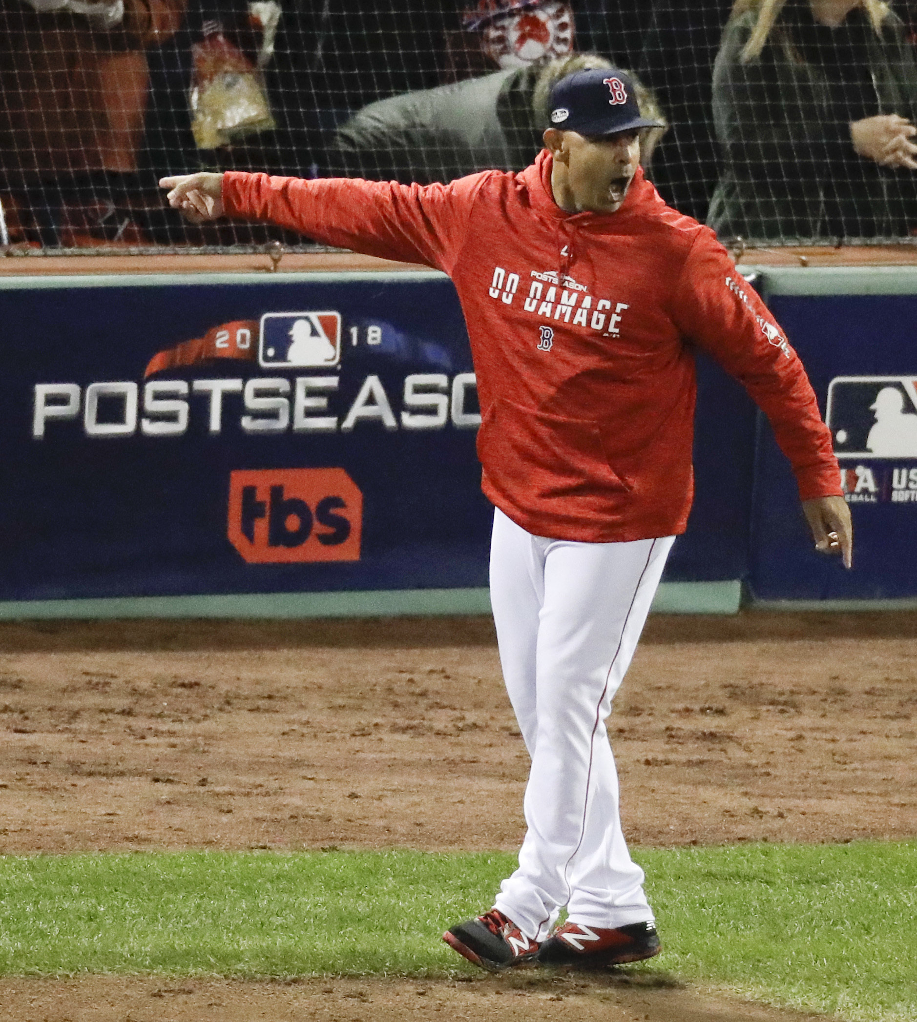Red Sox manager Alex Cora ejected from Game 1 of ALCS