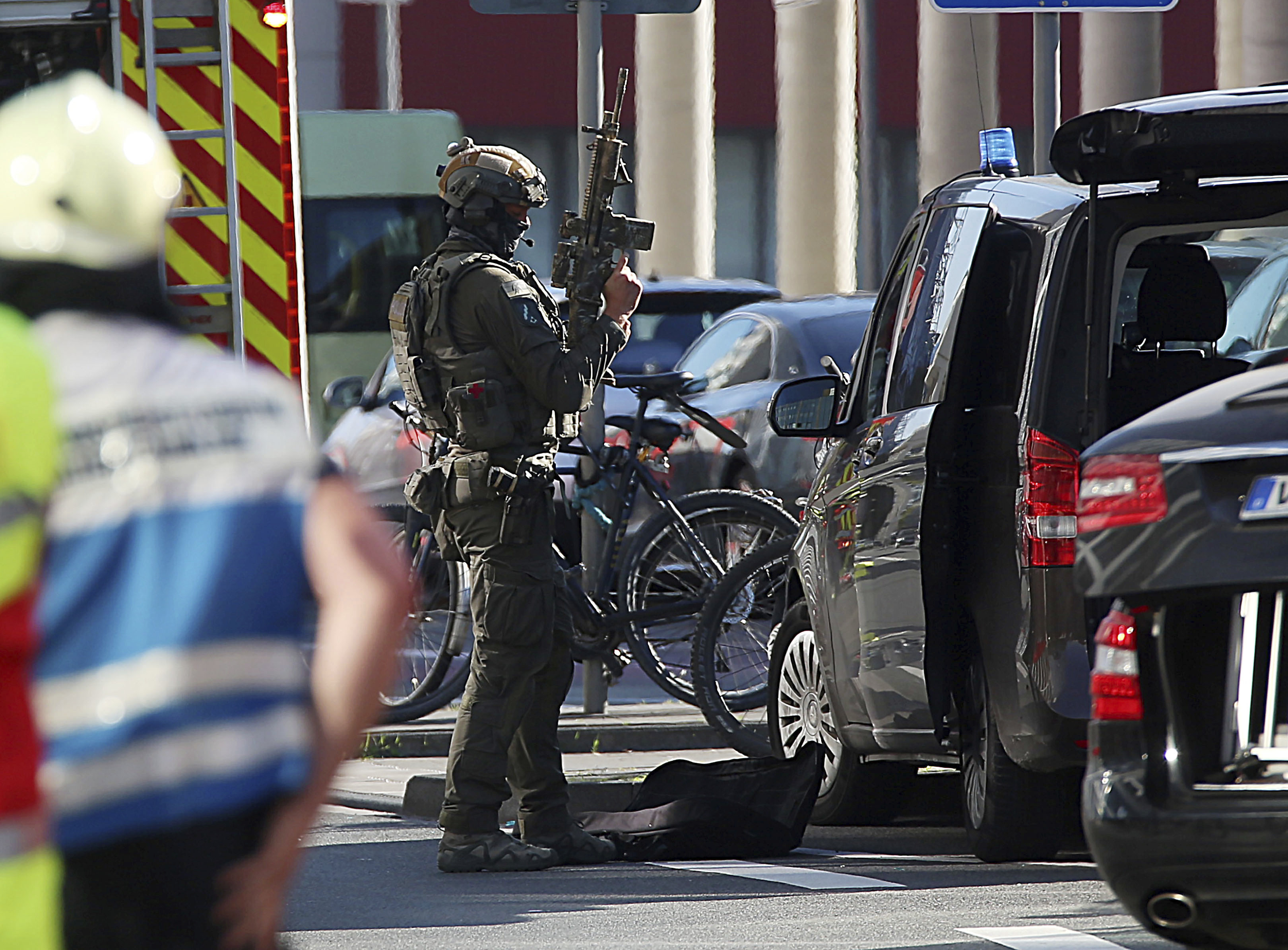 The Latest: Hostage-taker in Germany in critical condition