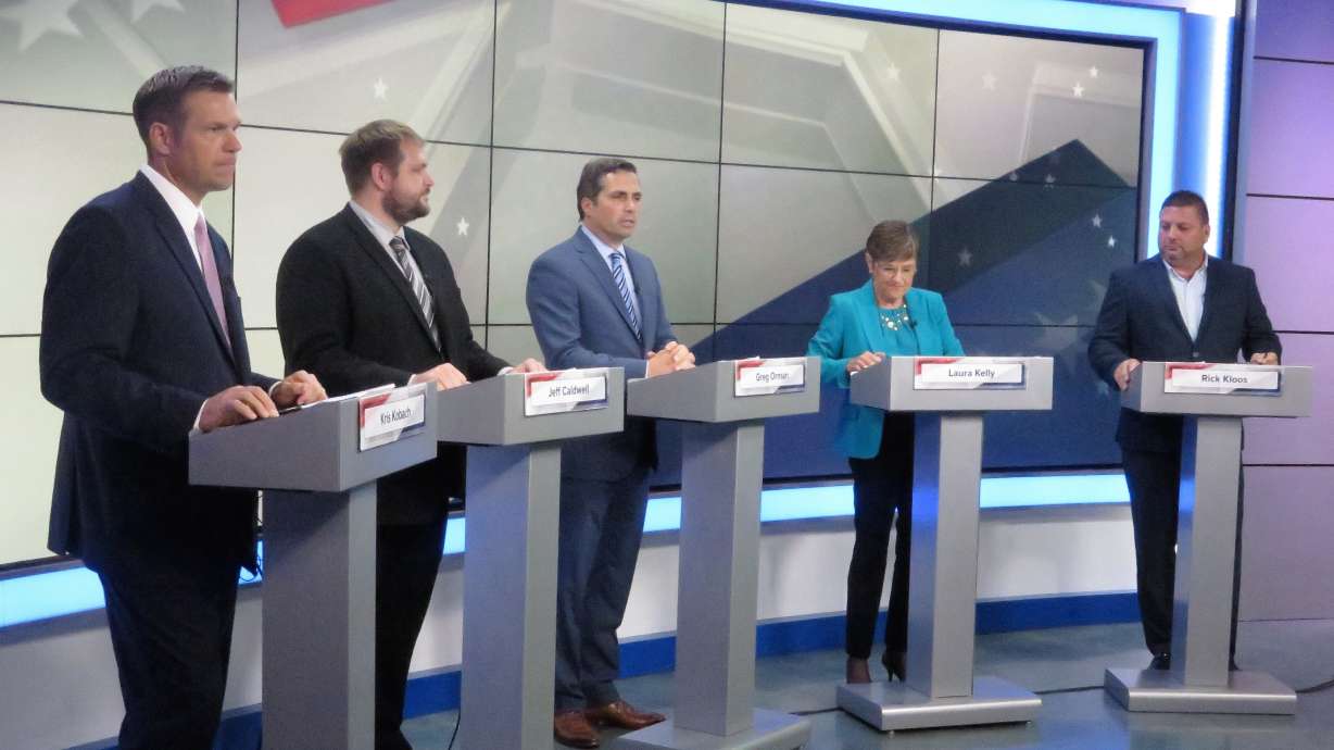 Kansas governor's race is referendum on notorious tax cuts