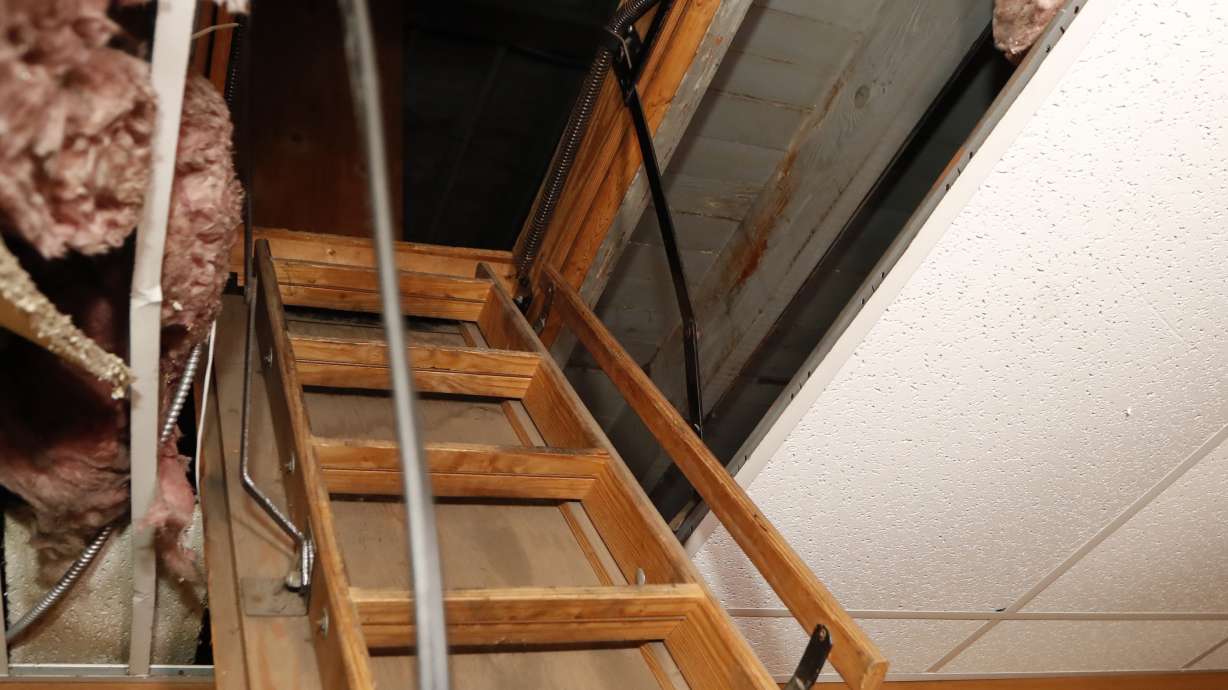 Identifying remains found in ceiling could take months