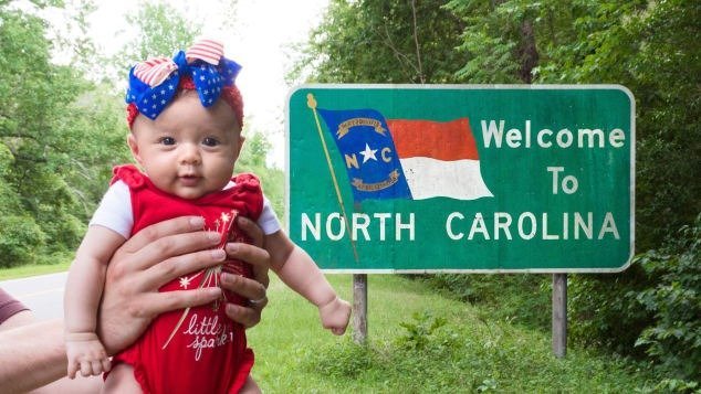 5-month-old (with parents' help) attempts to become youngest person to visit all 50 states