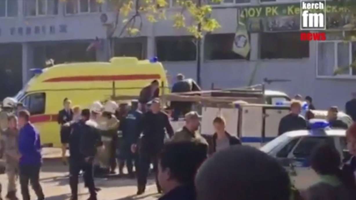 Student gunman kills 19, wounds 50 at school in Crimea