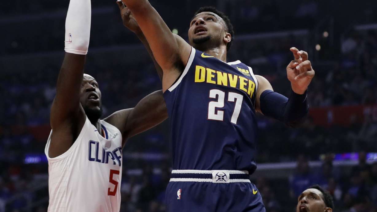 Nuggets rally in fourth to defeat Clippers in opener, 107-98