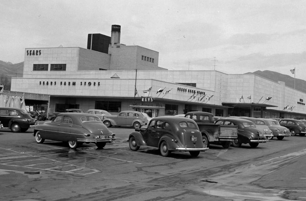 A Sears store in Salt Lake City from this photo taken on April 21, 1951. (Photo: Utah State History)