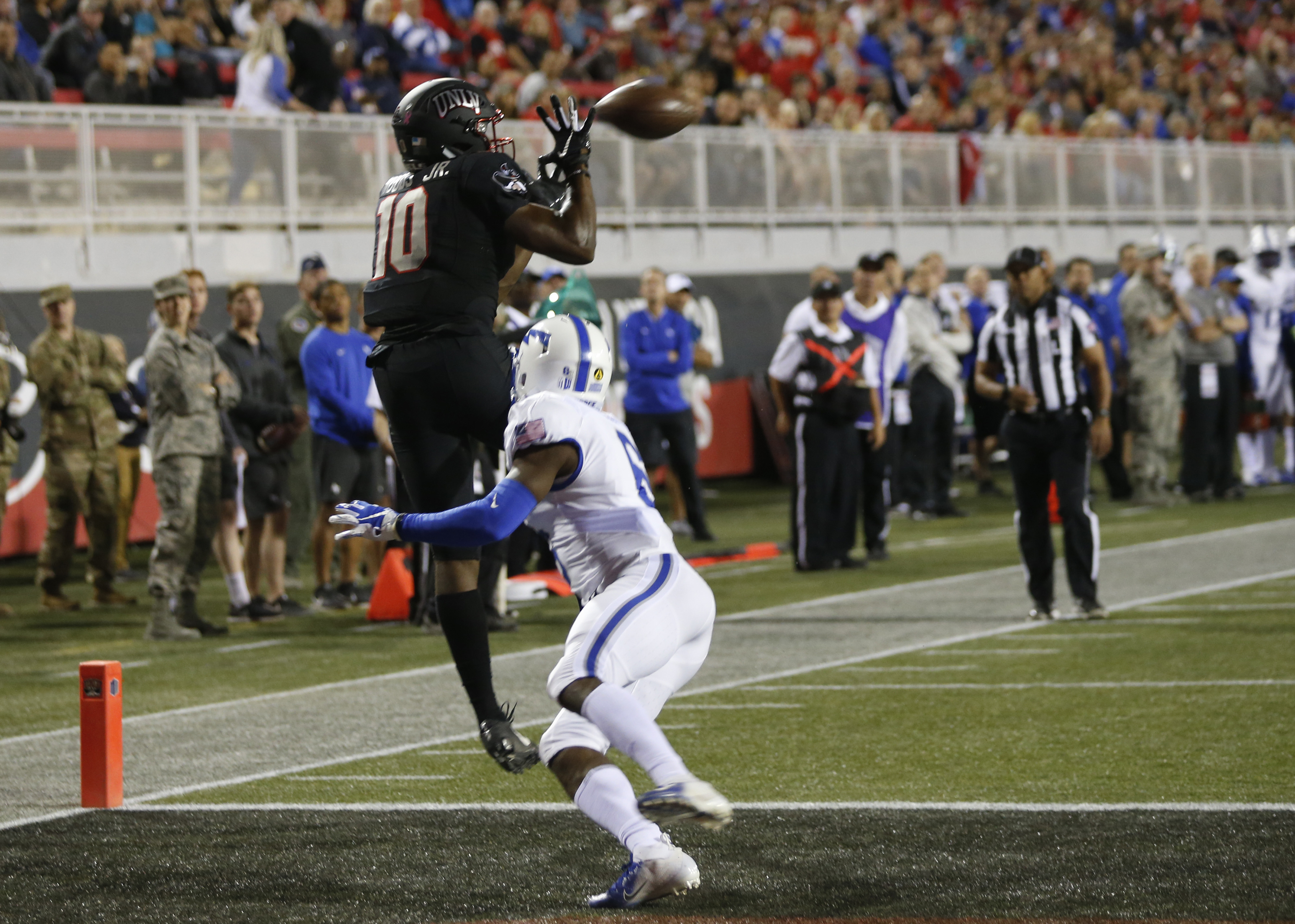 Air Force tops UNLV 41-35 for 1st conference win