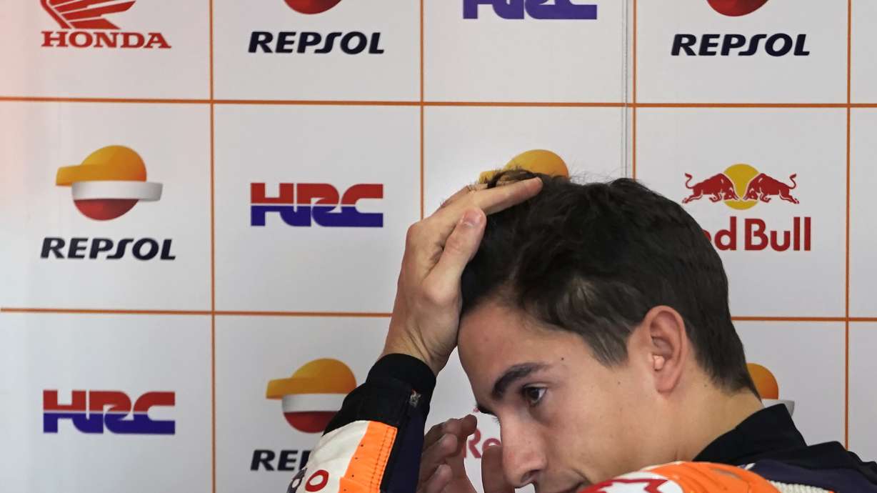Marquez wins Japanese MotoGP to secure championship title