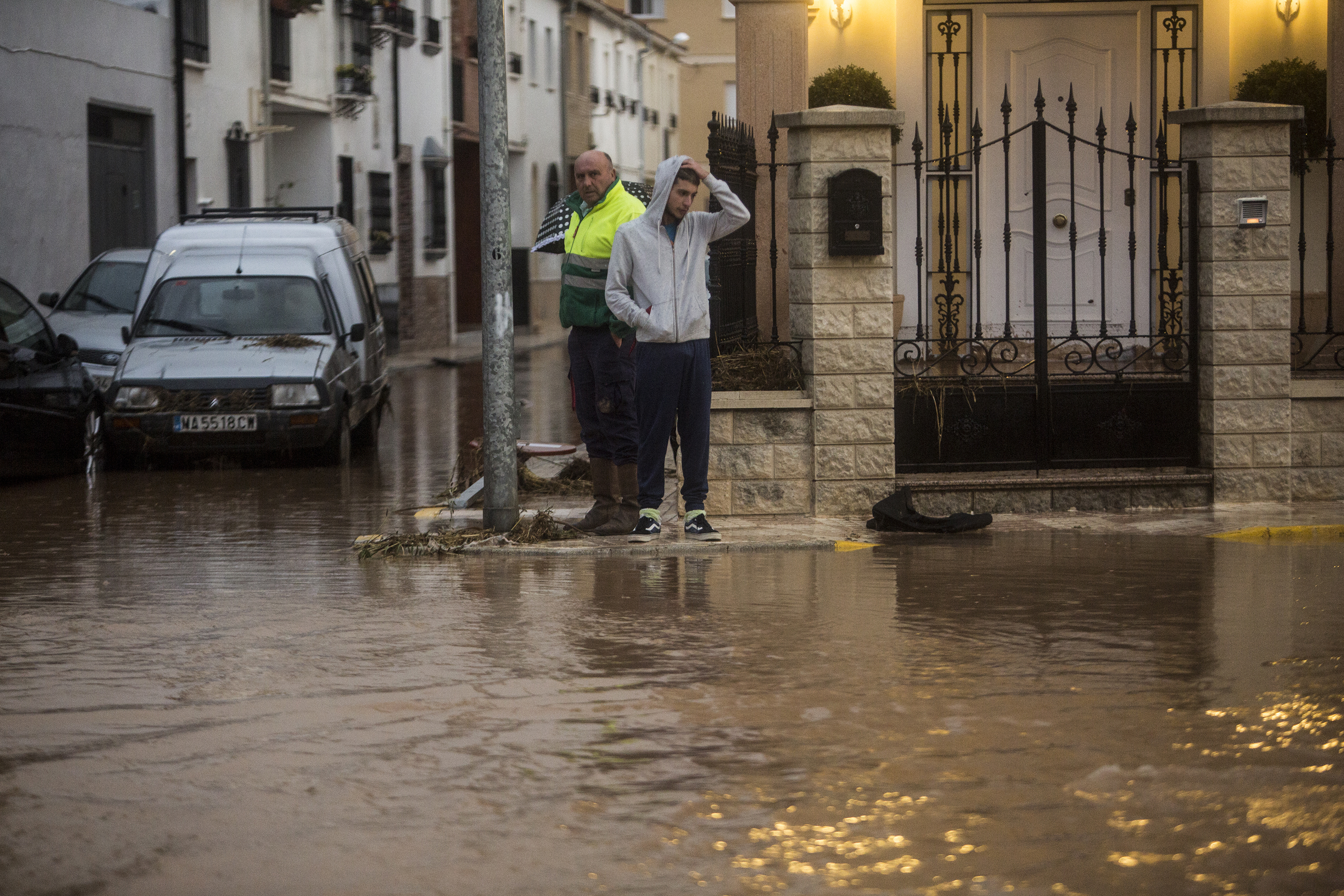 Spanish firefighter dies as flash flooding hits south