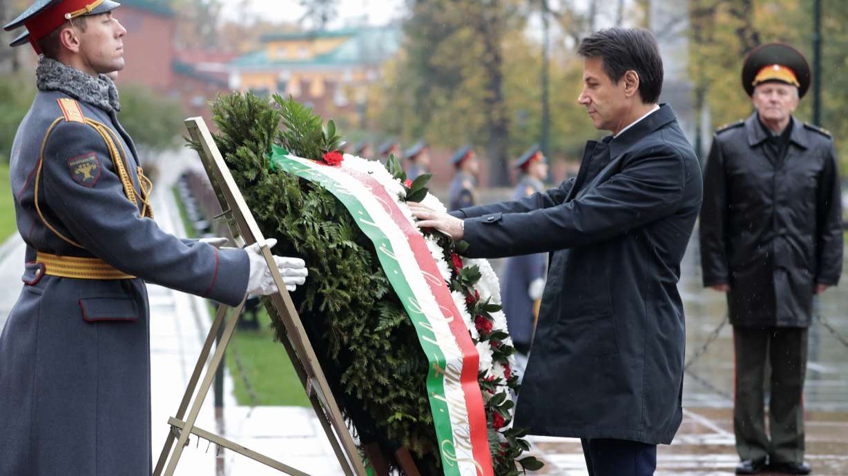 Russian, Italy vow to expand ties despite EU sanctions