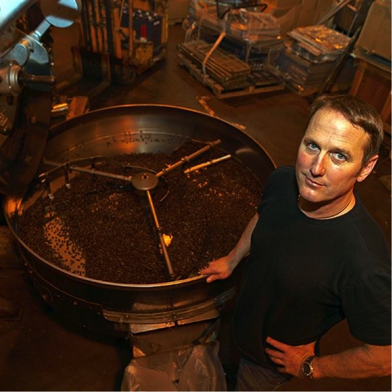 Weaver’s Coffee & Tea Commemorating 11-Year Anniversary by Hand Roasting Legacy Blend Coffee on Vintage Coffee Roasters