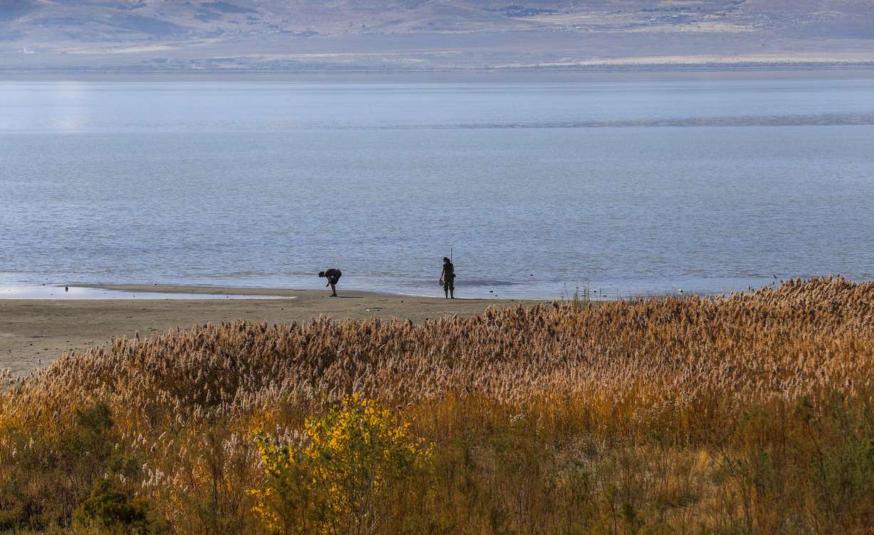 The public access area at Utah Lake in Orem is pictured on Wednesday, Oct. 24, 2018. (Photo: Steve Griffin, KSL)