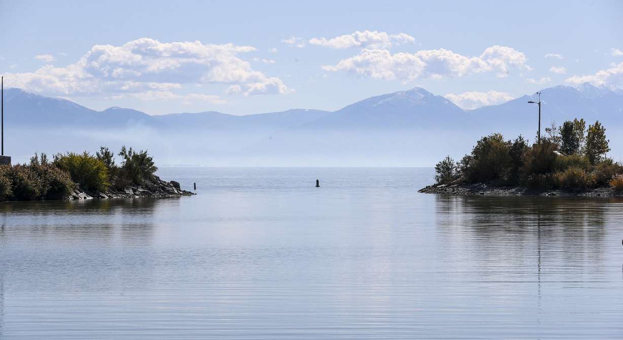 The American Fork Boat Harbor at Utah Lake is pictured on Wednesday, Oct. 24, 2018. (Photo: Steve Griffin, KSL)