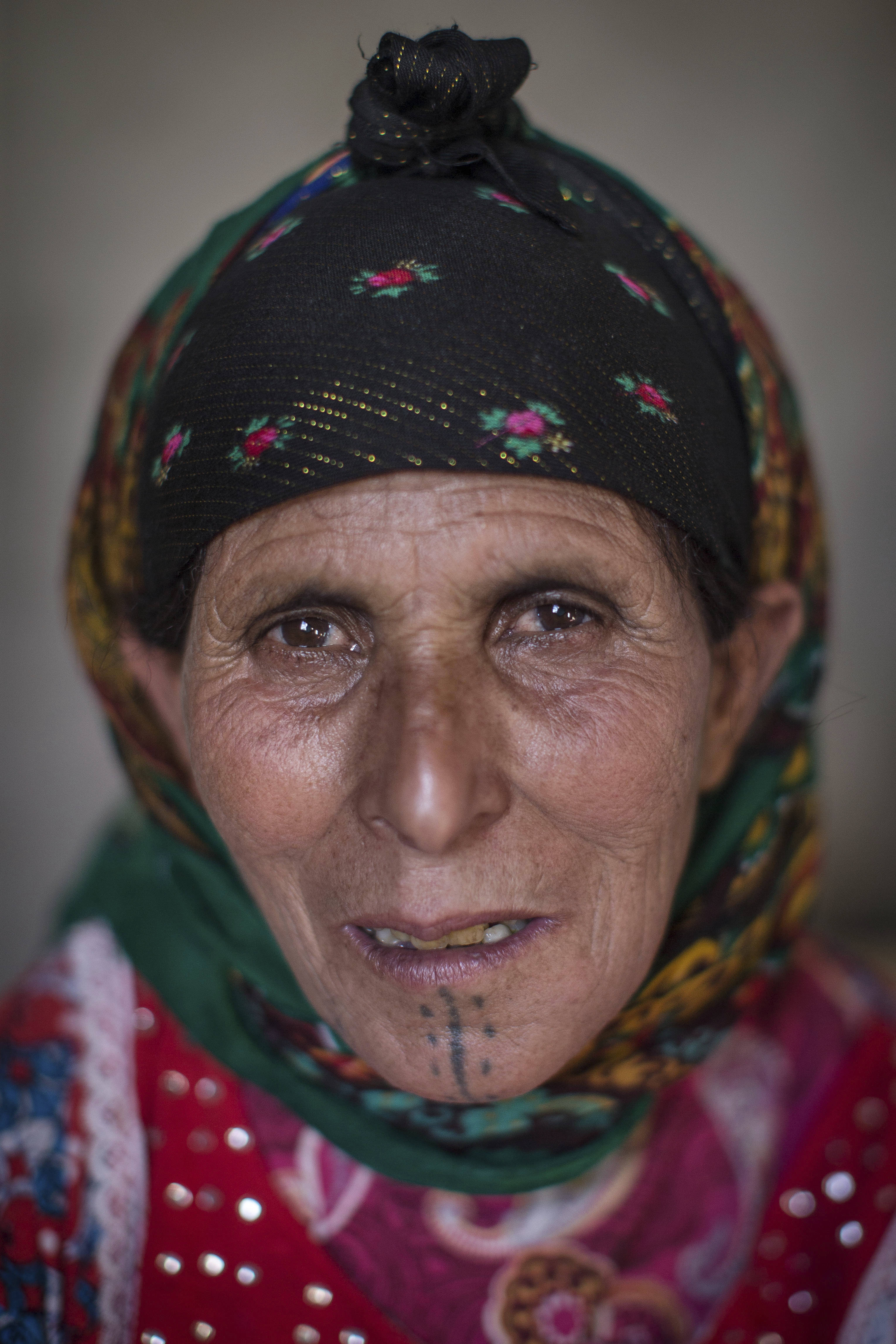 AP PHOTOS: In Morocco, tribal tattoos fade with age, Islam