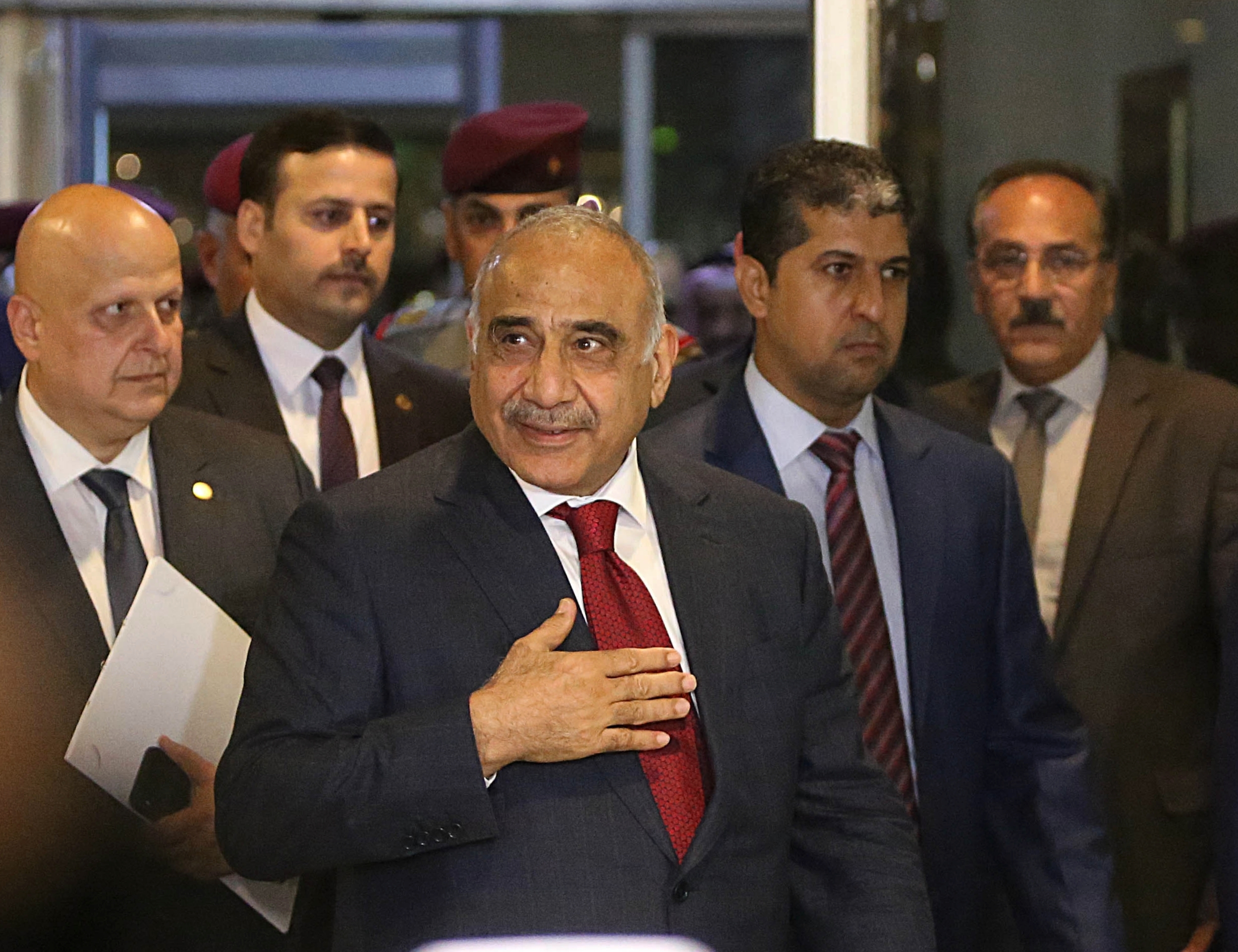 Iraq's new PM moving government outside Baghdad Green Zone