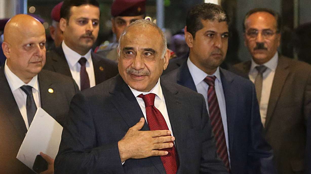 Iraq's new PM moving government outside Baghdad Green Zone