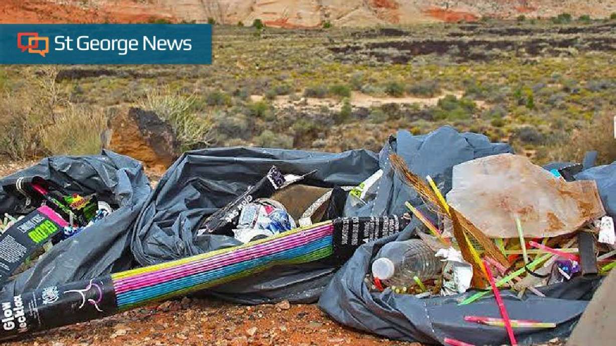'It’s not a one-time, rare event’: Hundreds of glow sticks left in Snow Canyon lava tube create multiple problems