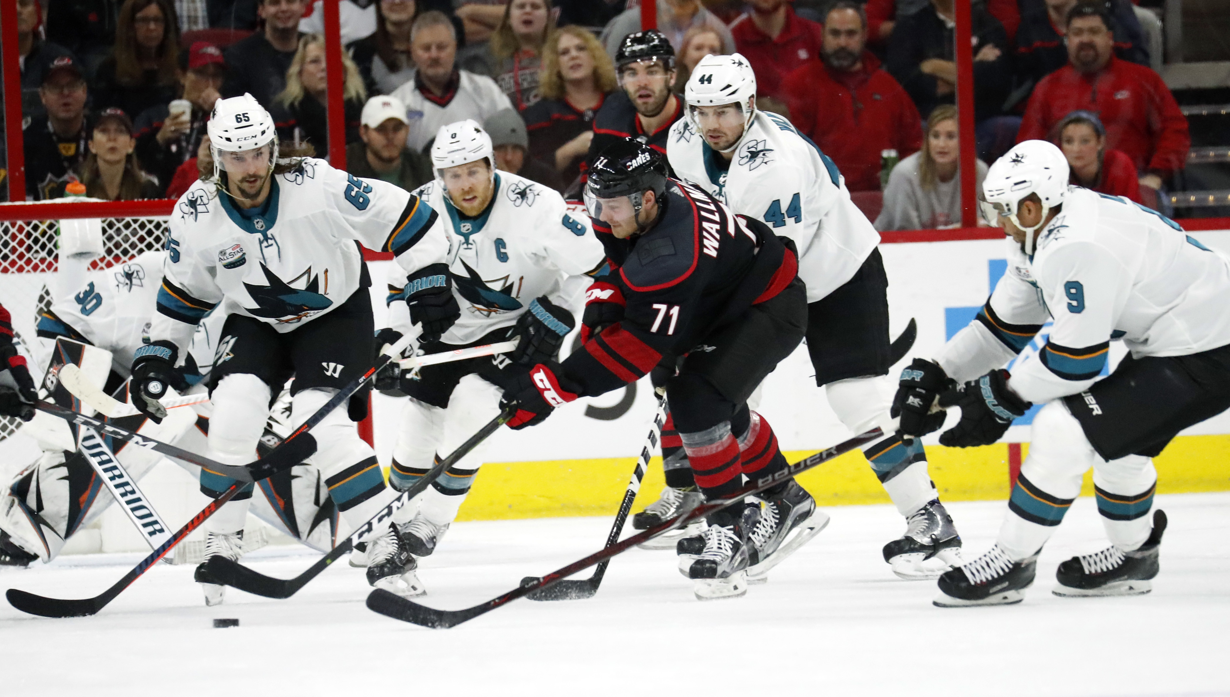Brock McGinn lifts Hurricanes past Sharks in shootout