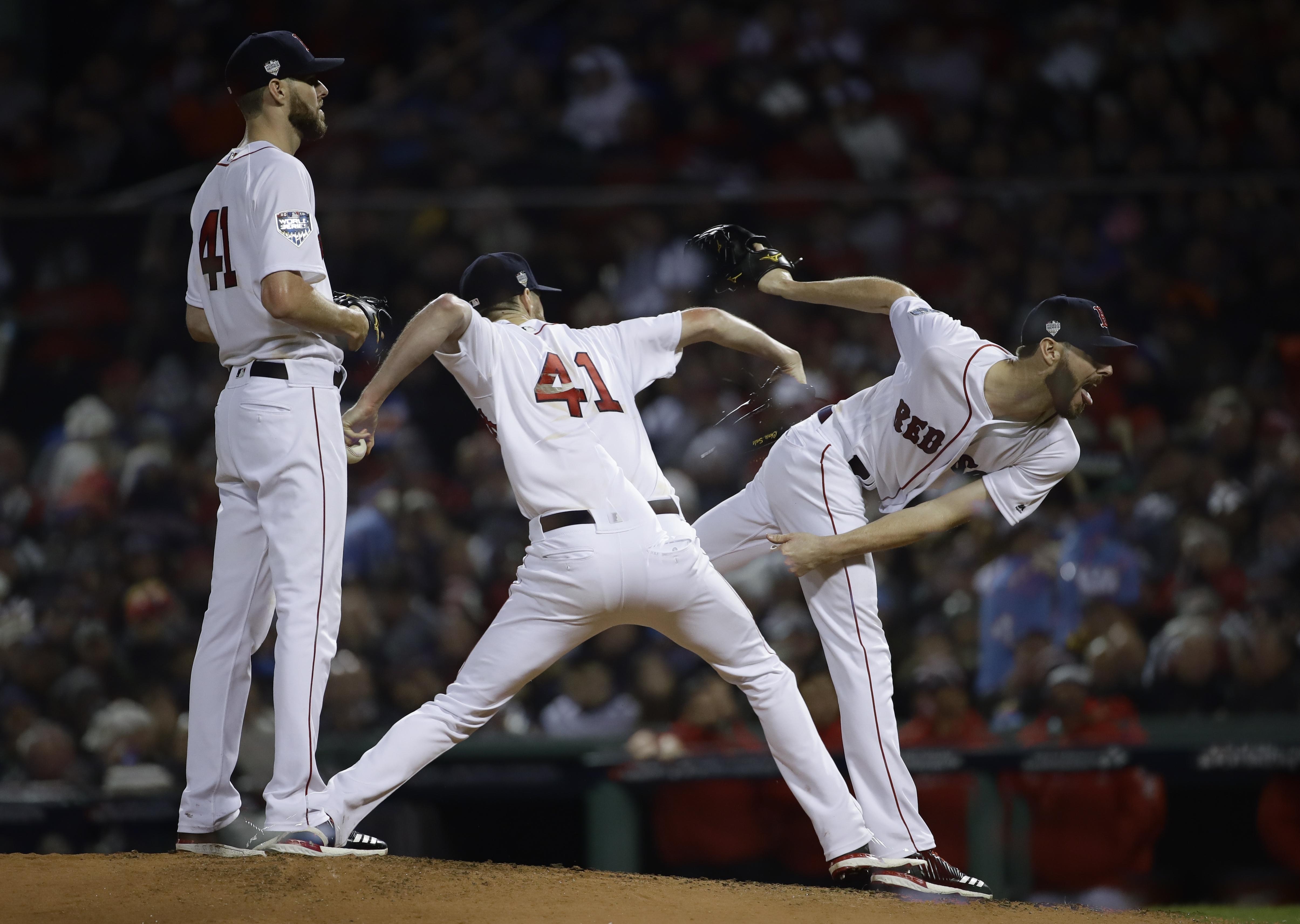 Chris Sale's shouts rally Red Sox to brink of title
