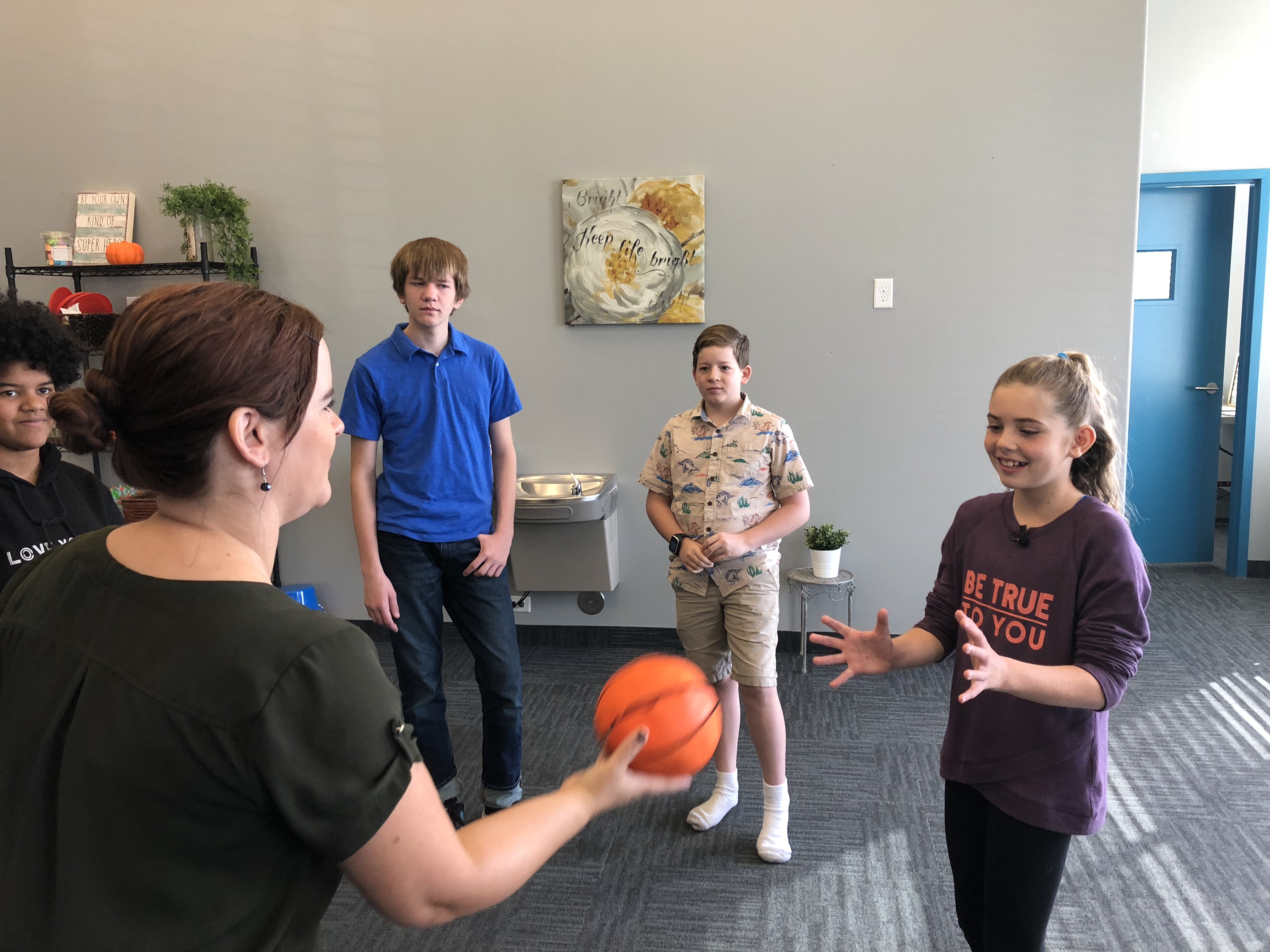 11-year-old Makenna Perry, right, has high functioning ADHD. She and her parents take a holistic approach to treatment. (Photo: KSL TV)