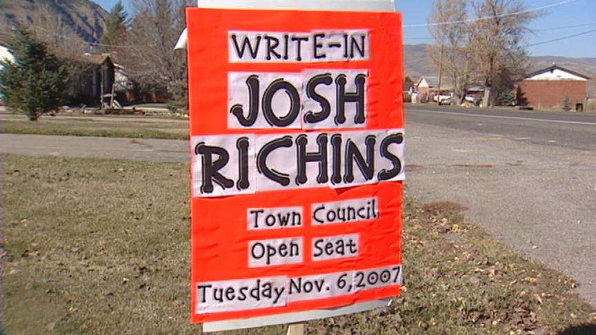 Write-Ins Could be Elected in One Utah Town