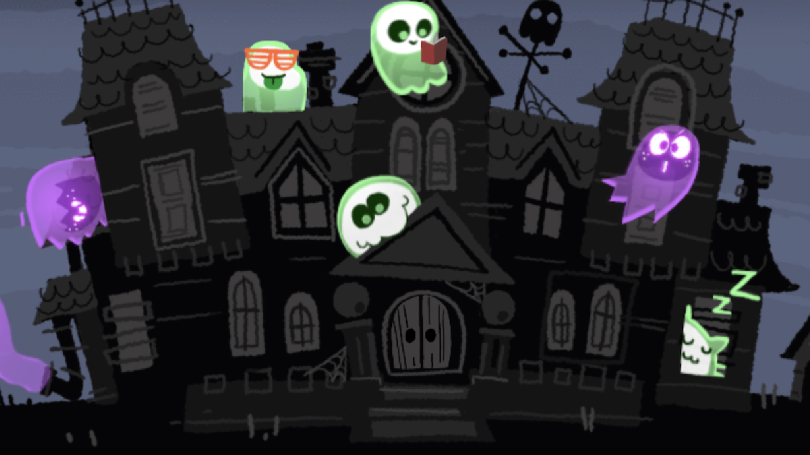 Today's Google Doodle is a Halloween-themed multiplayer game. Come play  with us