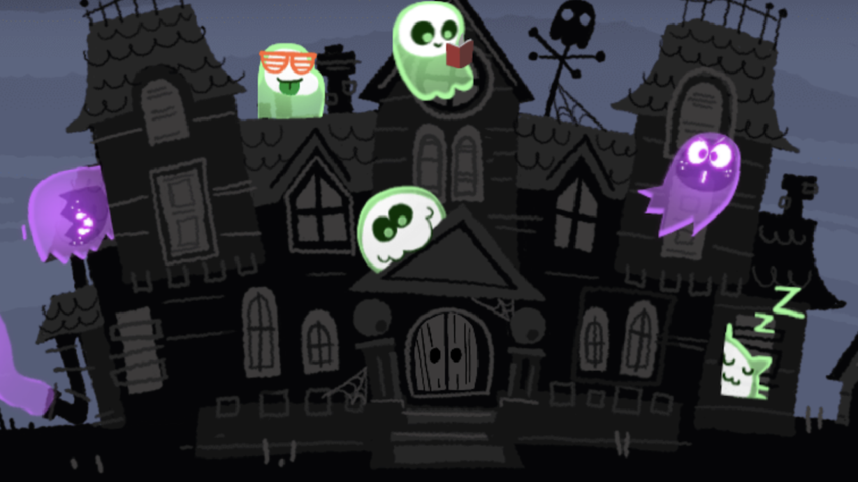 Today's Google Doodle is a Halloween-themed multiplayer game. Come play with us