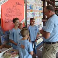 Elementary school Click-It-Club reminds people to buckle up this Halloween
