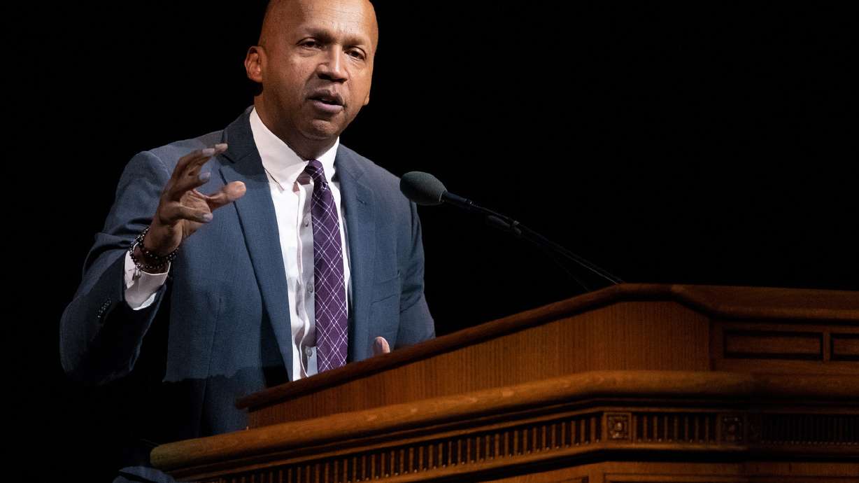 'Being proximate' key to impacting others, Bryan Stevenson tells BYU audience