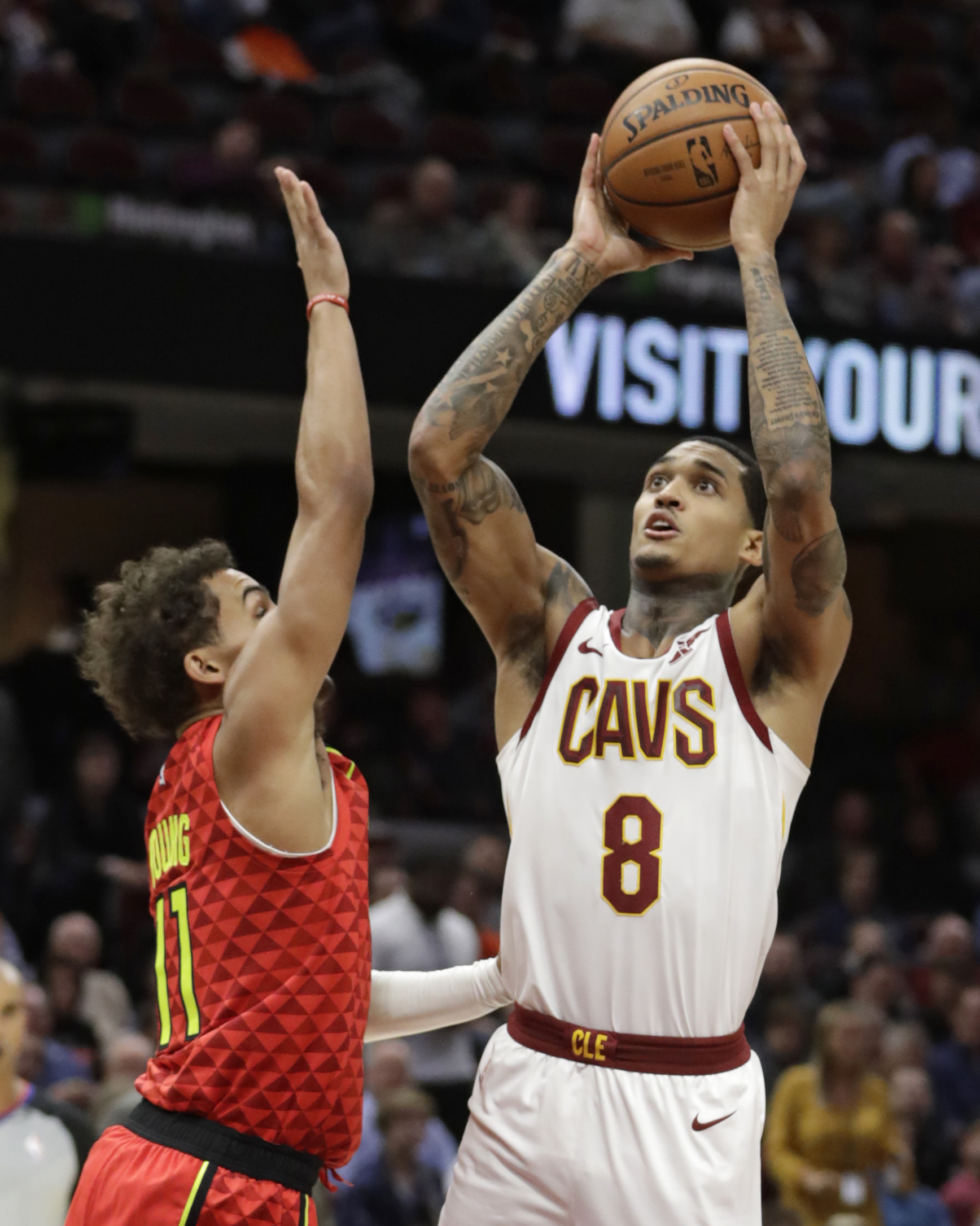 Drew crew: Cavaliers end slide, beat Hawks 136-114