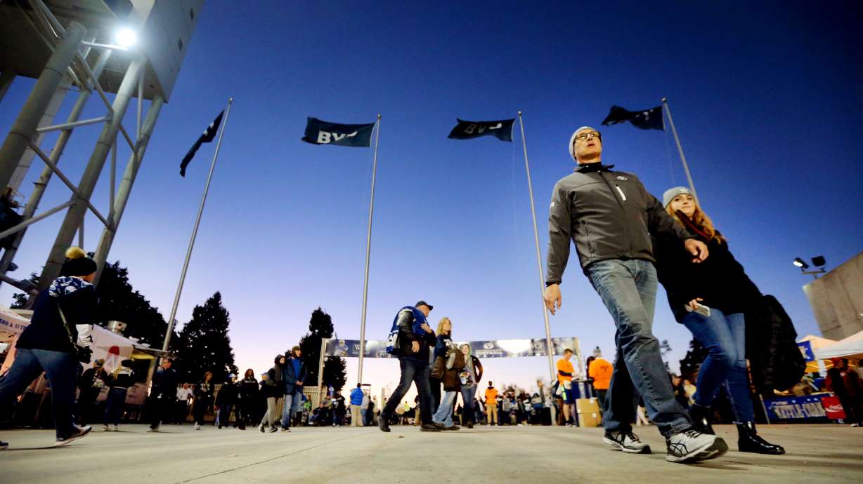 'I think we feed off the energy when we play away:' BYU football hopes to draw on road-field advantage