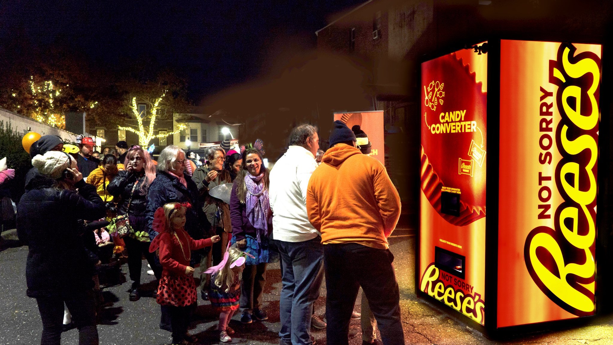 Reese's created a machine to swap out all the Halloween treats you hate