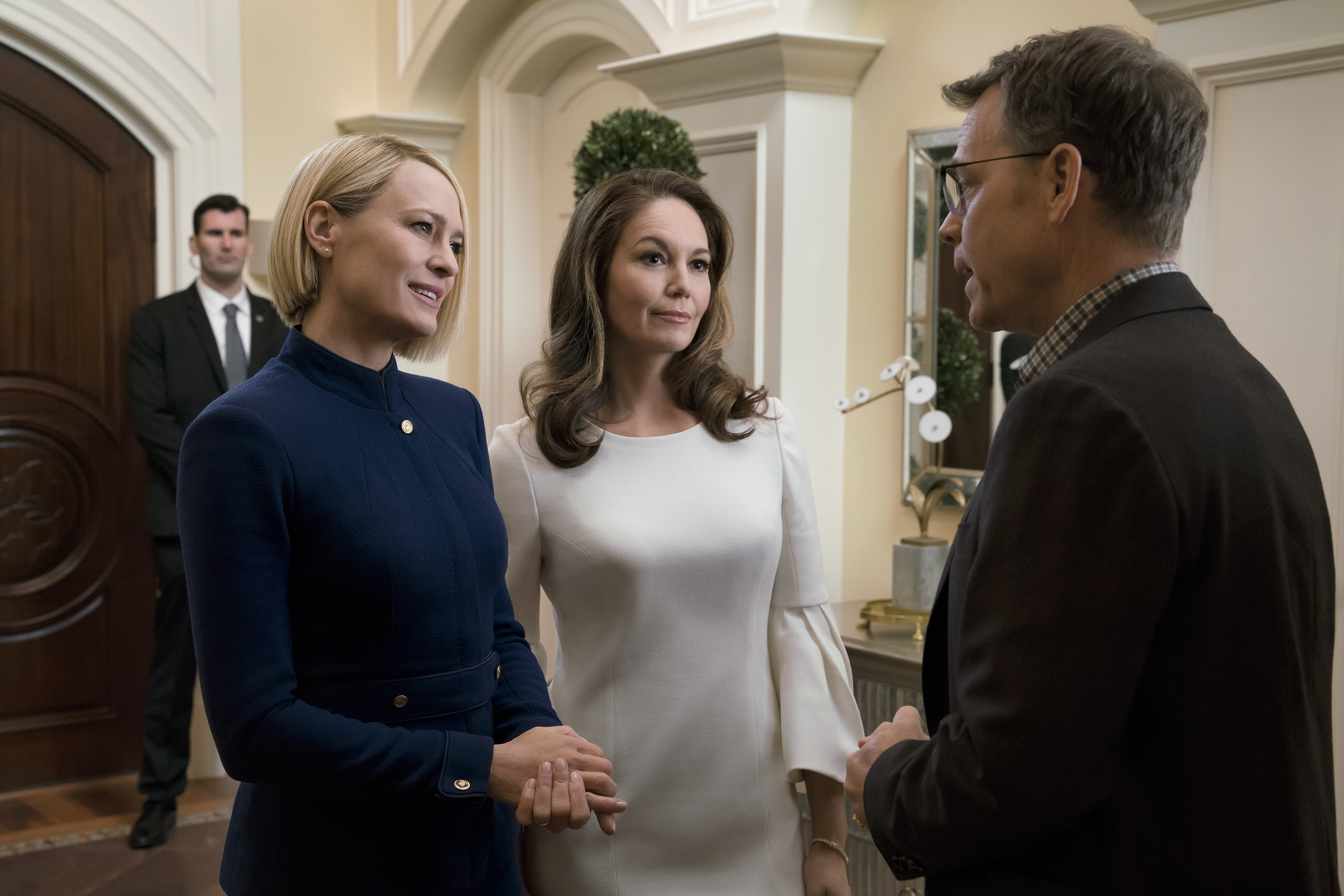 President Claire Underwood takes charge in 'House of Cards'
